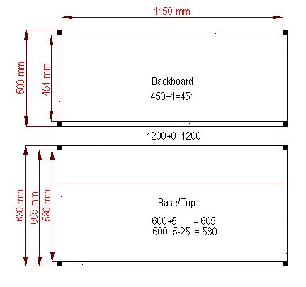 Module Drawing - Top & Bottom